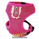 MESH HARNESS DOG FUCHSIA