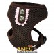 CHOCOLATE DOG HARNESS