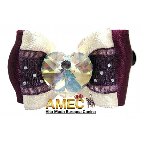 DOG TIE PURPLE HEART