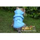 BLUE REFLECTIVE RAINCOAT