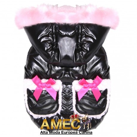 BLACK METALLIC VEST TIES