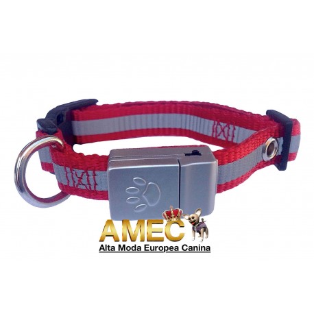 COLLAR SEGURIDAD LUZ LED
