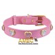 HEARTS PEARLS DOG COLLAR