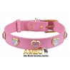 HEARTS PEARLS DOG COLLAR