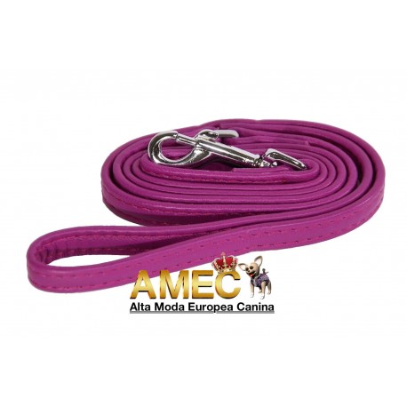 CORREA FUCSIA DE CUERO