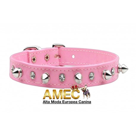 LEATHER COLLAR SPIKES