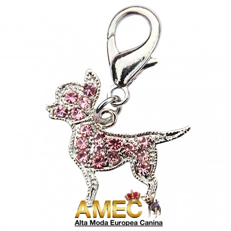 COLGANTE CHIHUAHUA ROSA