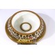LEOPARD DOG FEEDER BOWL