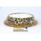 LEOPARD DOG FEEDER BOWL