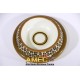 LEOPARD DOG FEEDER BOWL