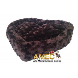 CAMA CHOCOLATE CORAZON