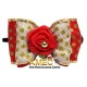 RED BOW DOUBLE LOOP