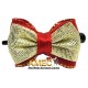 BOW RED AND GOLD PARTY