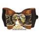 LAZO CORAZON AMBAR CHOCO