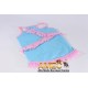 BLUE PINK DOG DRESSES