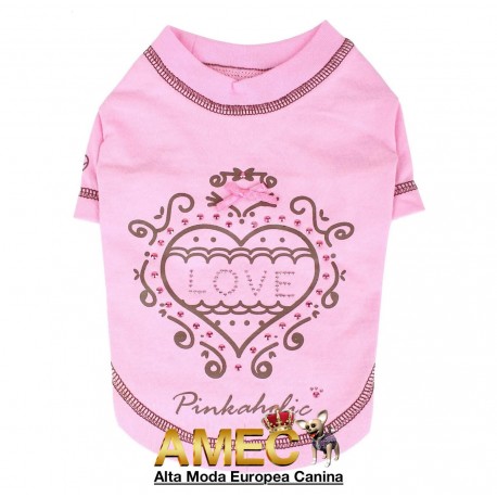 CAMISETA PINK LOVE