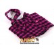 PINK PLAID SKIRT