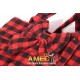 RED PLAID SKIRT