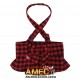 RED PLAID SKIRT