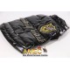 METALLIC VEST-BLACK