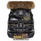 METALLIC VEST-BLACK