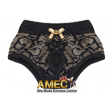 GOLD LACE PANTIES