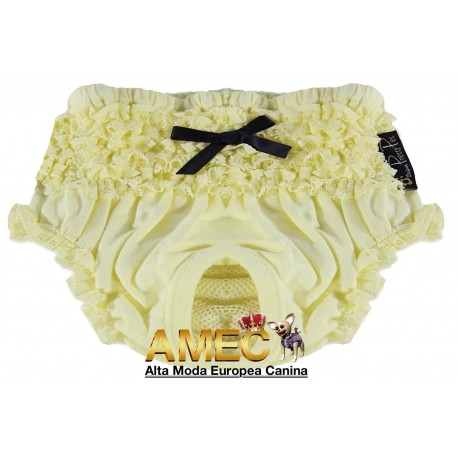GATHERED LACE PANTIES