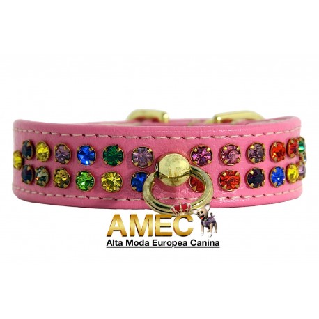 DOG COLLAR PINK PRINCESS