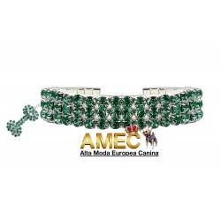 EMERALD DOG COLLAR