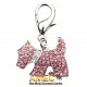 COLGANTE DOGGY ROSA